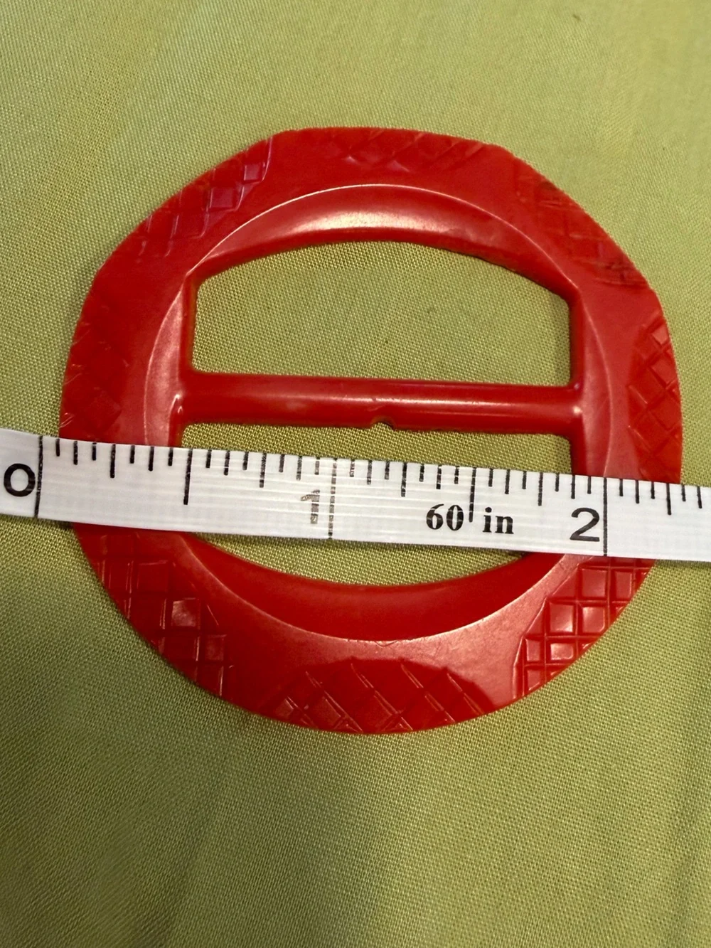 No brand red scarf